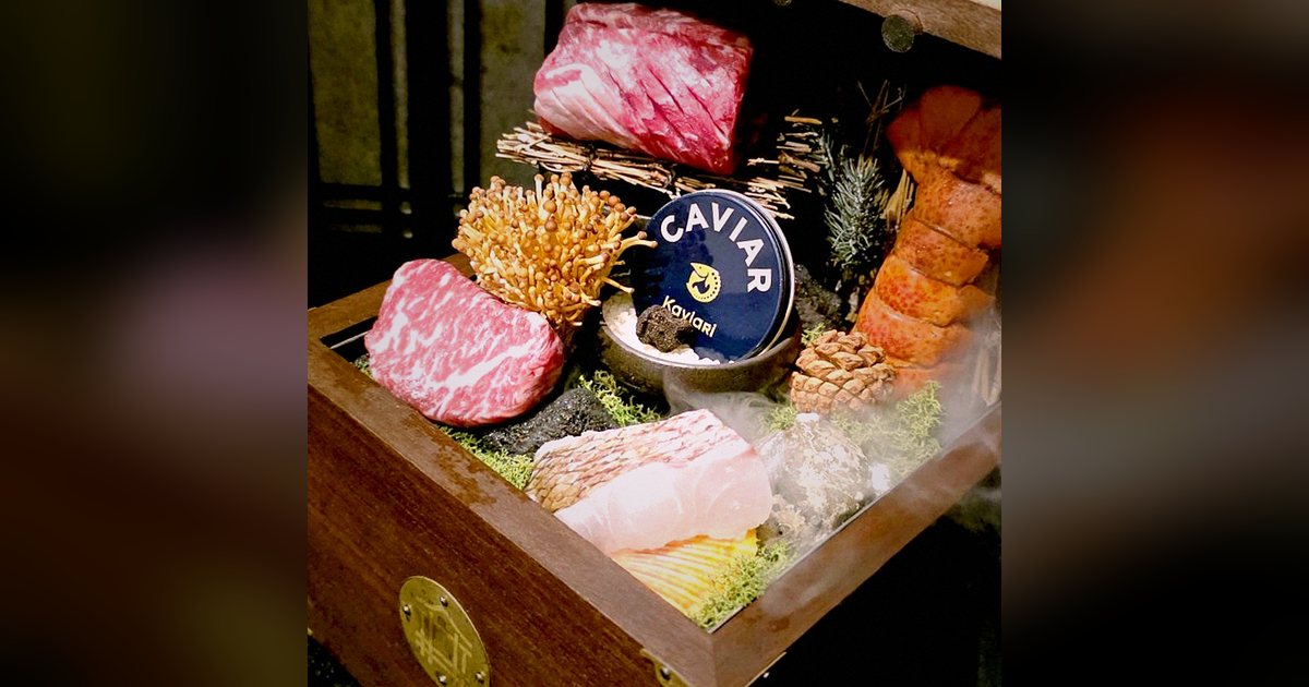 영등포 한우 오마카세 — 대보정 여의도점 쇼잉